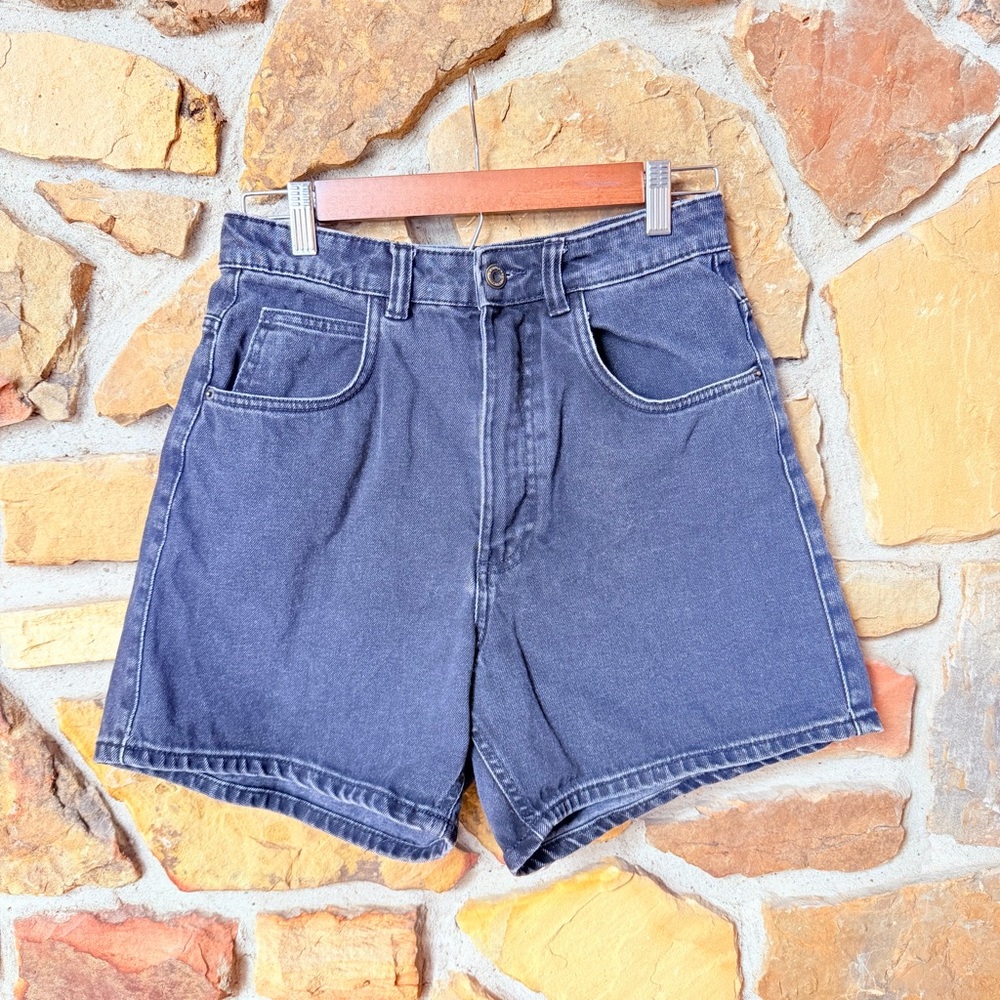 Zara Black Jean Shorts